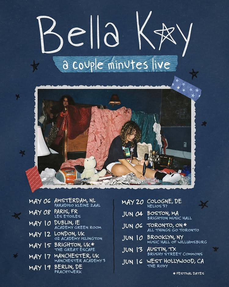 Bella Kay A Couple Minutes Live Tour Poster 2026–2027